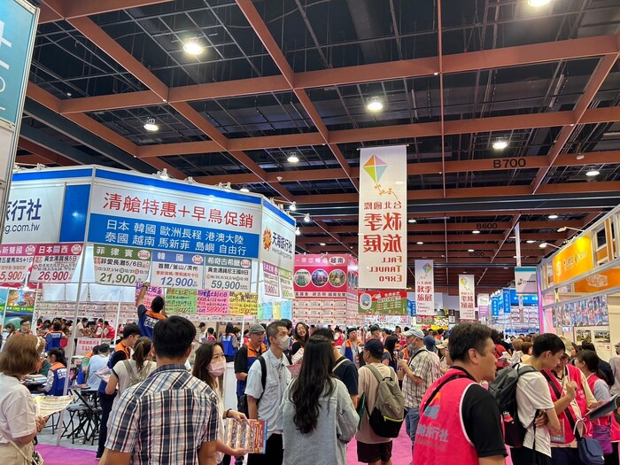 1130927觀光學參訪台北國際旅展圖片