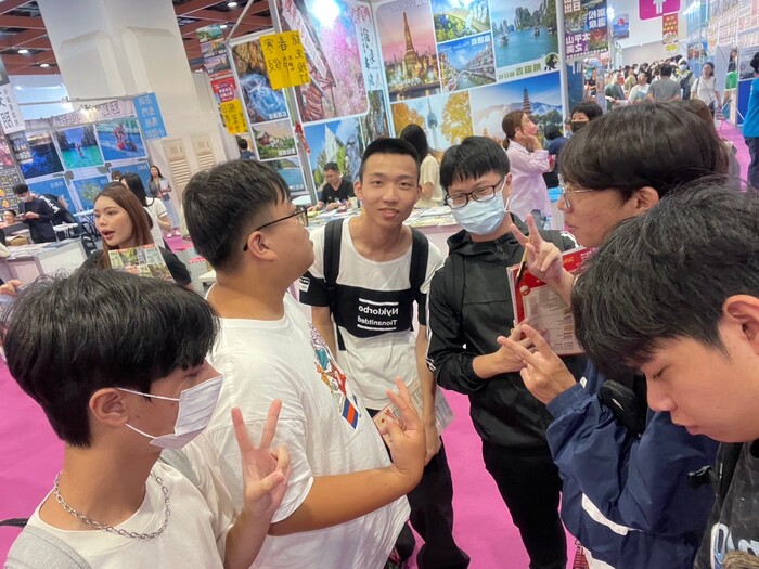 1130927觀光學參訪台北國際旅展圖片
