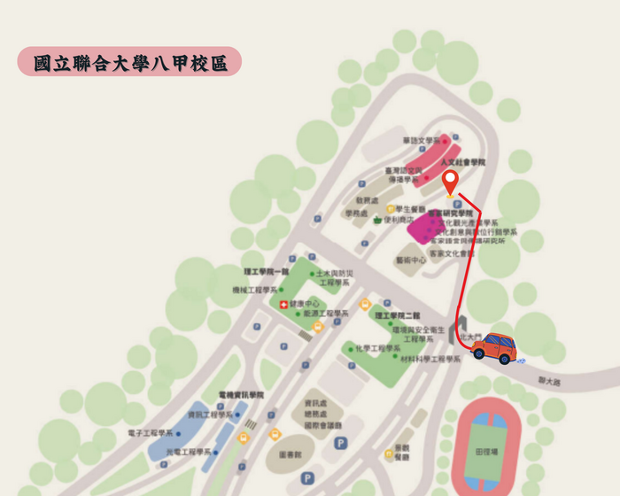 校內所在位置平面地圖圖片