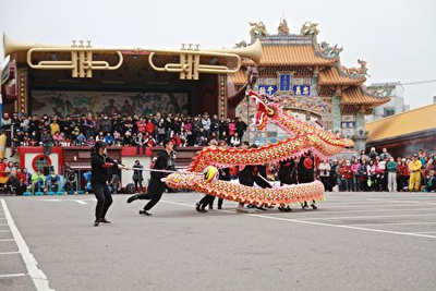 文觀系龍隊比賽畫面