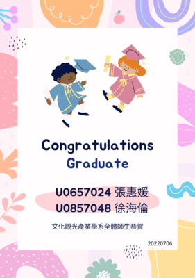 110學年度第2學期提前畢業生