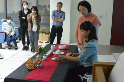 109年10月27日- 茶文化展演實作課程 演講圖片
