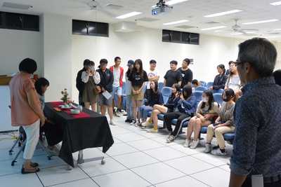 109年10月27日- 茶文化展演實作課程 演講圖片