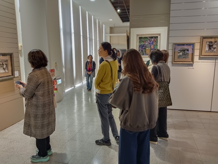 1141216創客旅遊文化拼圖:記憶中的客家脈絡紙浮雕業師演講圖片
