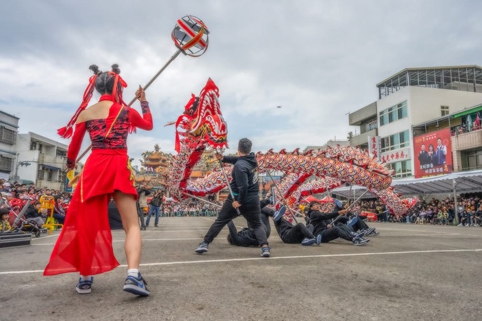 【教學亮點】鞭炮未停，煙硝充斥:苗栗𪹚龍-王玉萱圖片