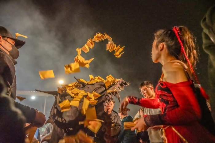 【教學亮點】鞭炮未停，煙硝充斥:苗栗𪹚龍-王玉萱圖片