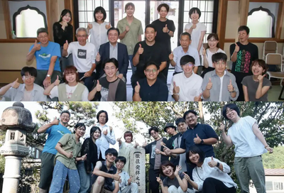 插秧、祭典到禪修！文觀系學海築夢，赴日體驗35天微住旅， 登上福井新聞版面圖片