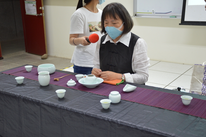 111年10月11日-茶文化與展演實作課程專題演講「鑑茶五要素」圖片